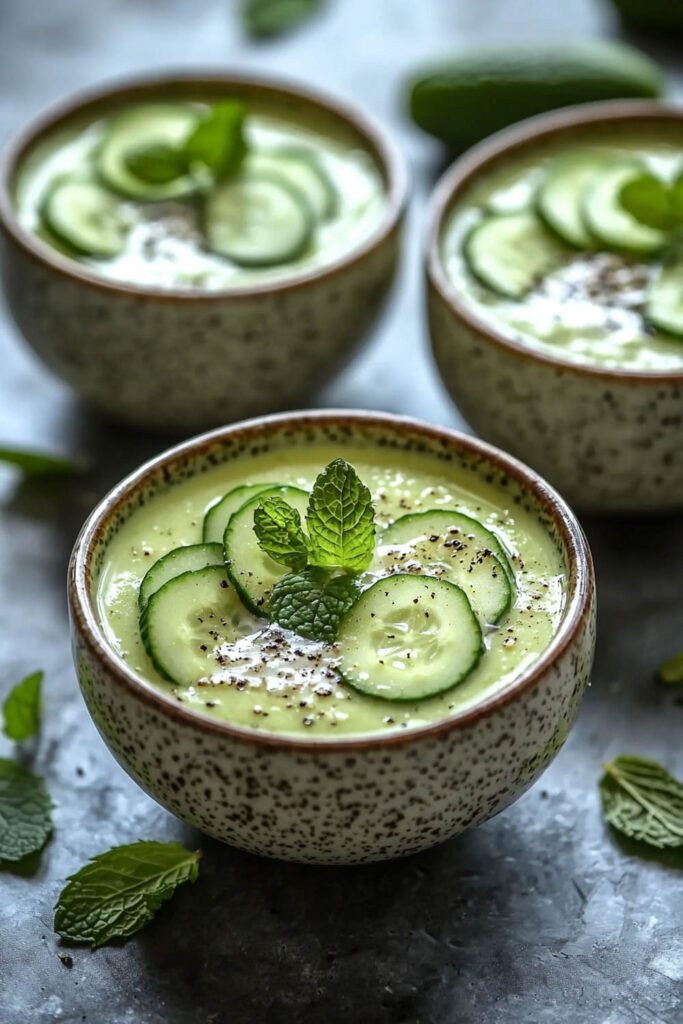 Cucumber and Avocado Soup - Cucumber Recipes