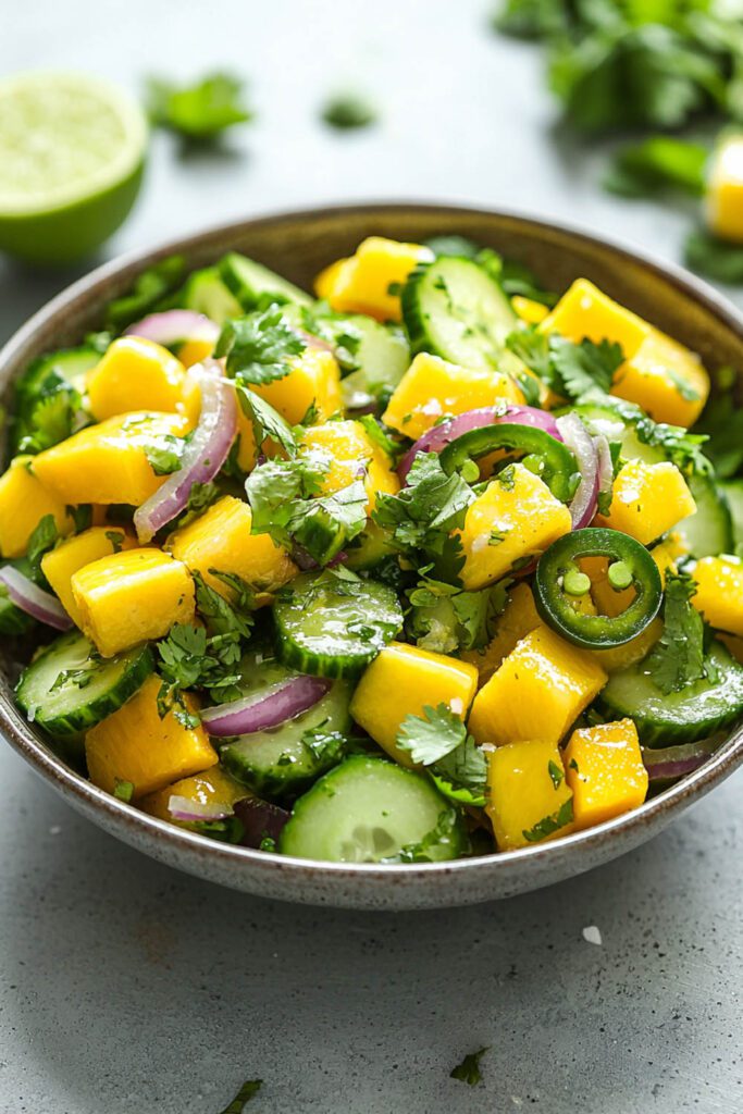 Cucumber and Mango Salsa - Cucumber Recipes