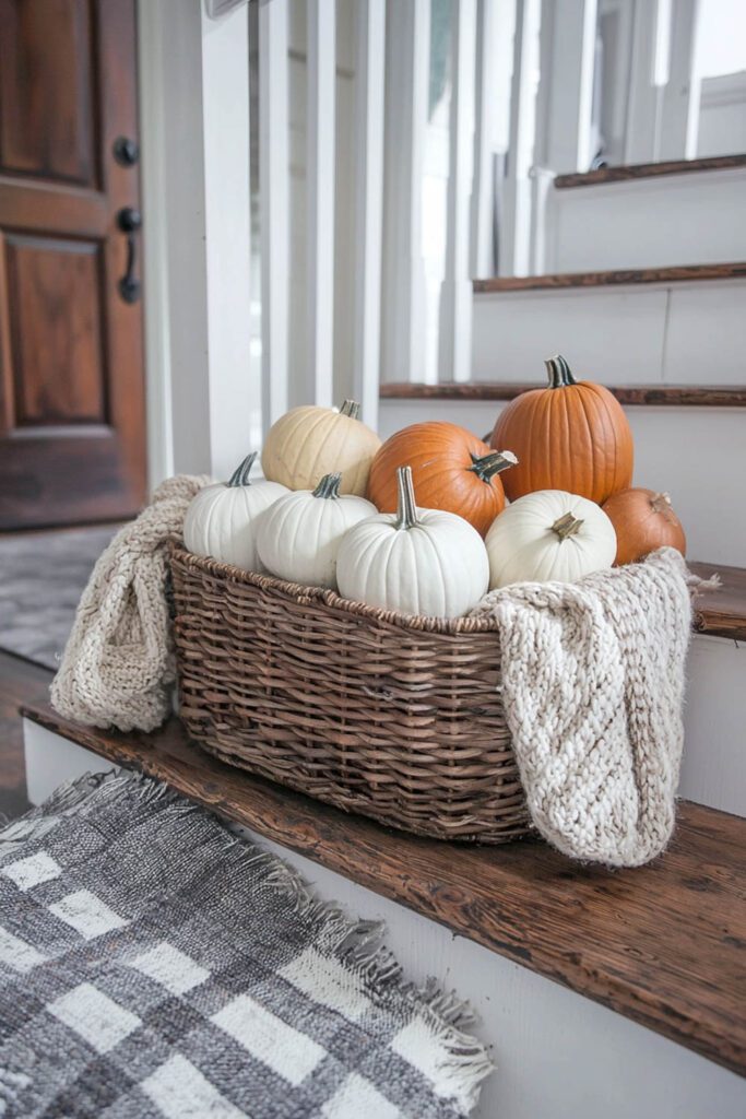 Rustic Baskets - Fall Decor Ideas