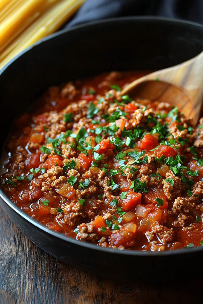 Turkey Bolognese - ground turkey recipes