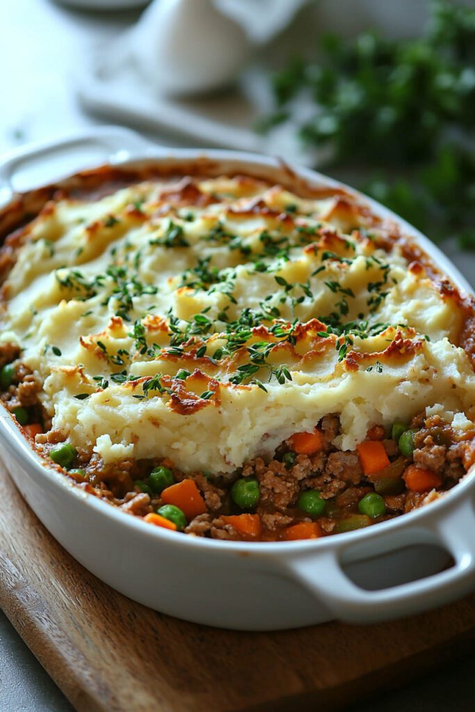 Turkey Shepherd’s Pie - ground turkey recipes