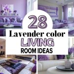 28 Beautiful Lavender Living Room Ideas