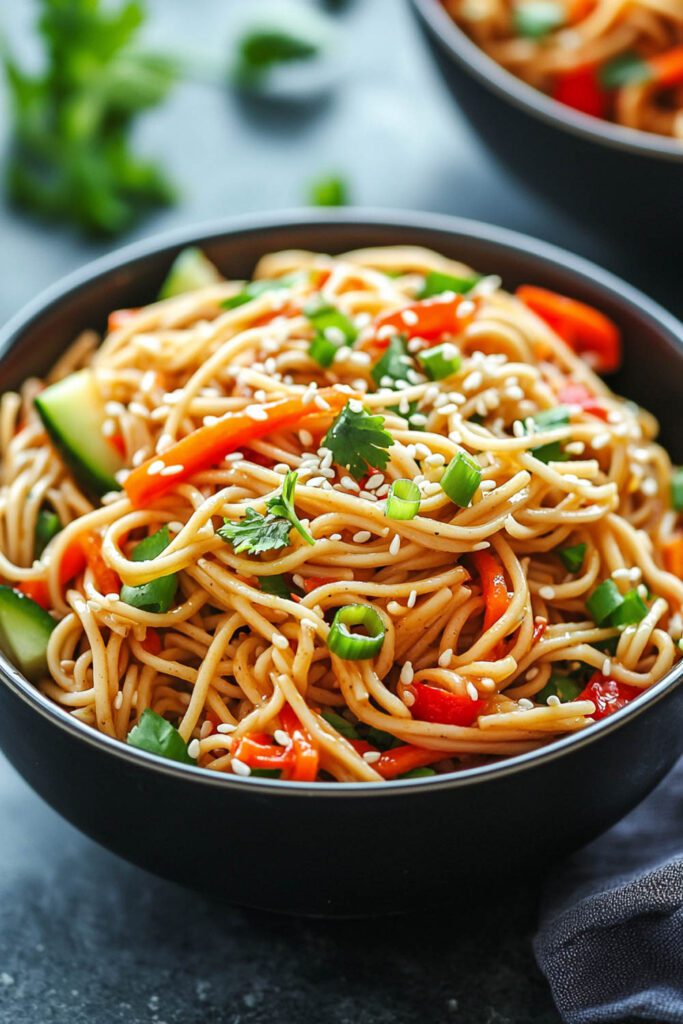 Asian Noodle Pasta Salad - pasta salad recipes