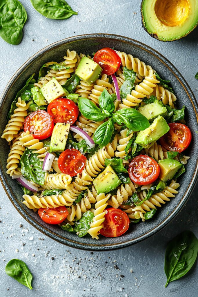 Avocado Pasta Salad - pasta salad recipes