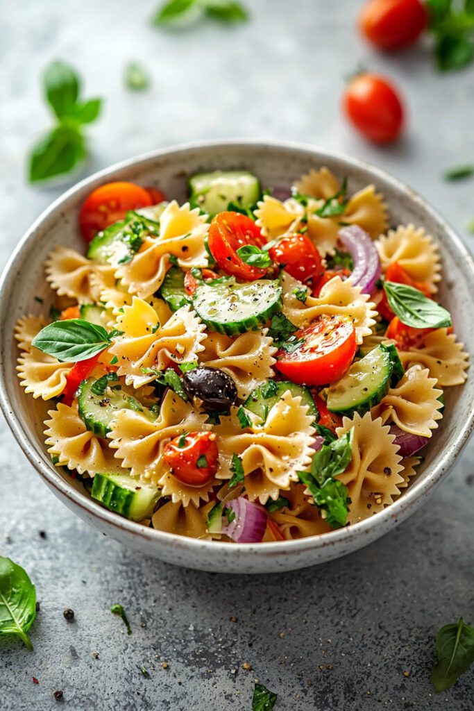 Vegan Pasta Salad - pasta salad recipes