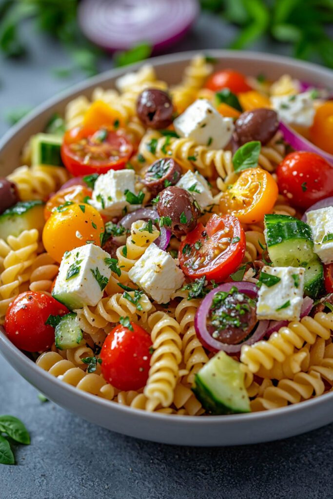 Greek Pasta Salad - pasta salad recipes