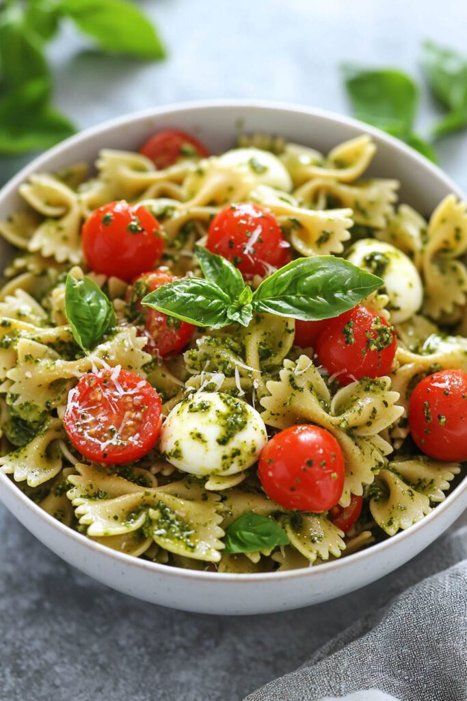 Pesto Pasta Salad - pasta salad recipes