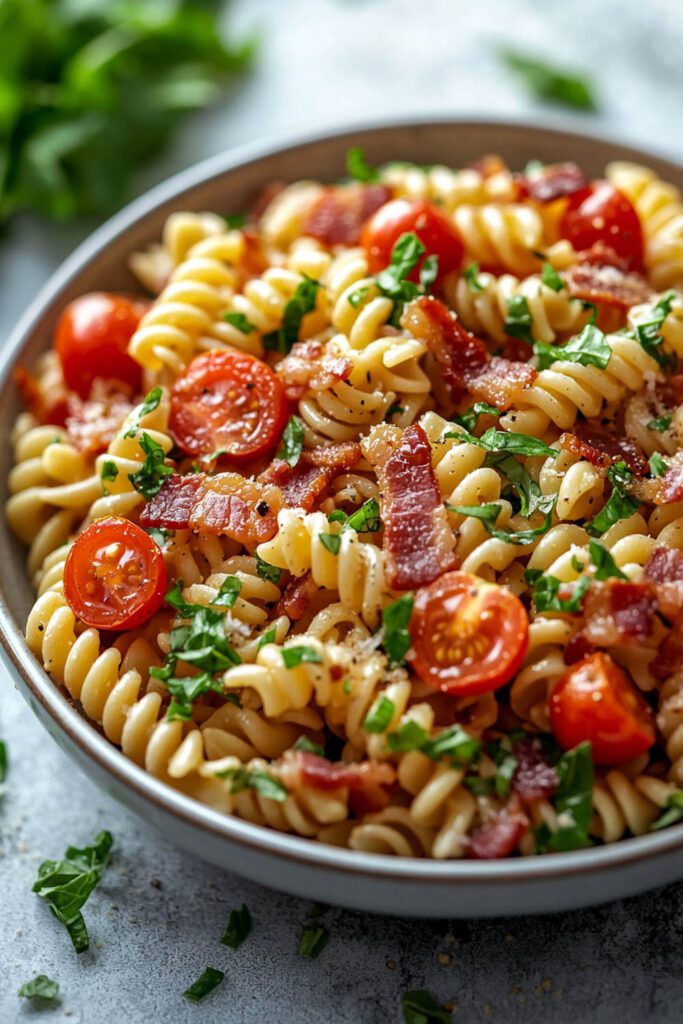 BLT Pasta Salad - pasta salad recipes