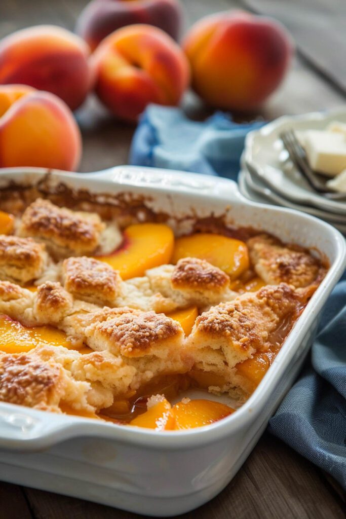 Peach Cobbler - peach recipes