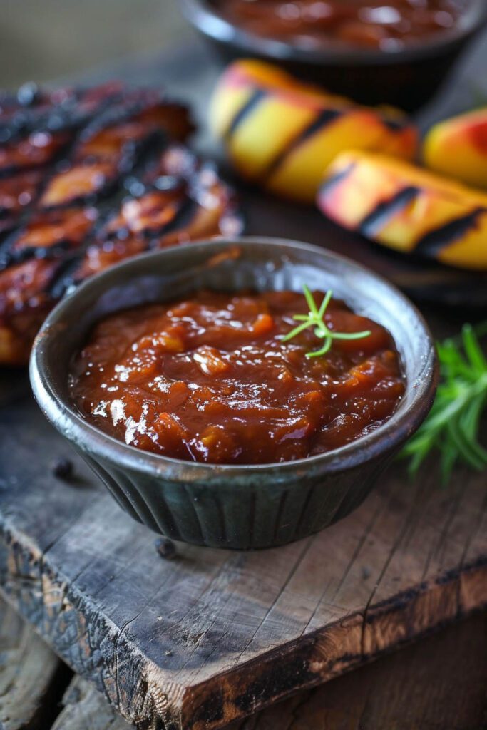 Peach BBQ Sauce - peach recipes