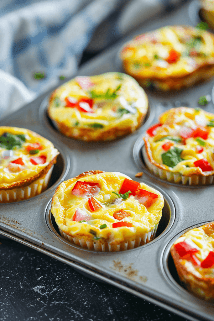 Egg Muffins: Breakfast on the Go Healthy Breakfast Ideas