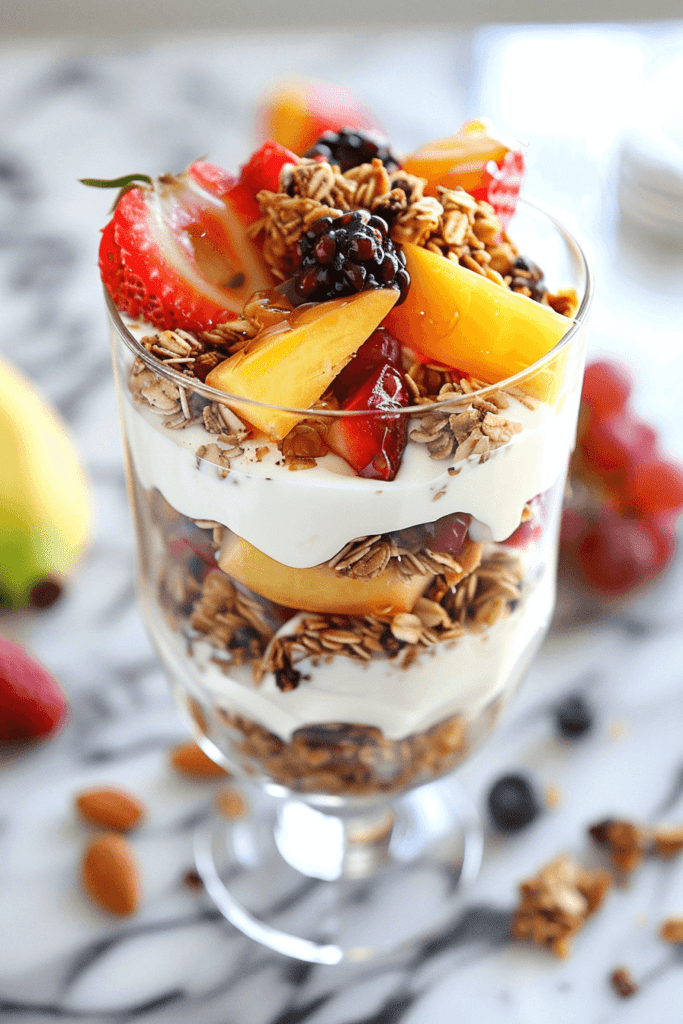 Greek Yogurt Parfait: Layers of Goodness Healthy Breakfast Ideas