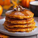 Pumpkin Pancakes for Fall Breakfast: Fluffy, and Delicious