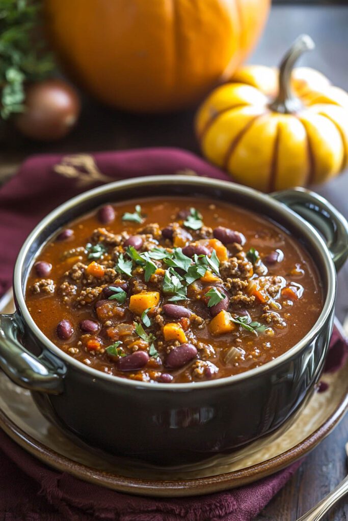 Pumpkin Chili - Pumpkin Recipes