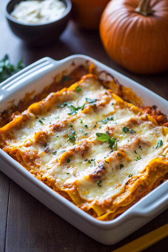 Pumpkin Lasagna - Pumpkin Recipes