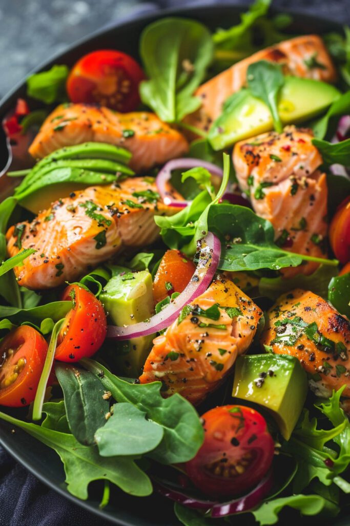 Avocado Salmon Salad - Salmon recipes