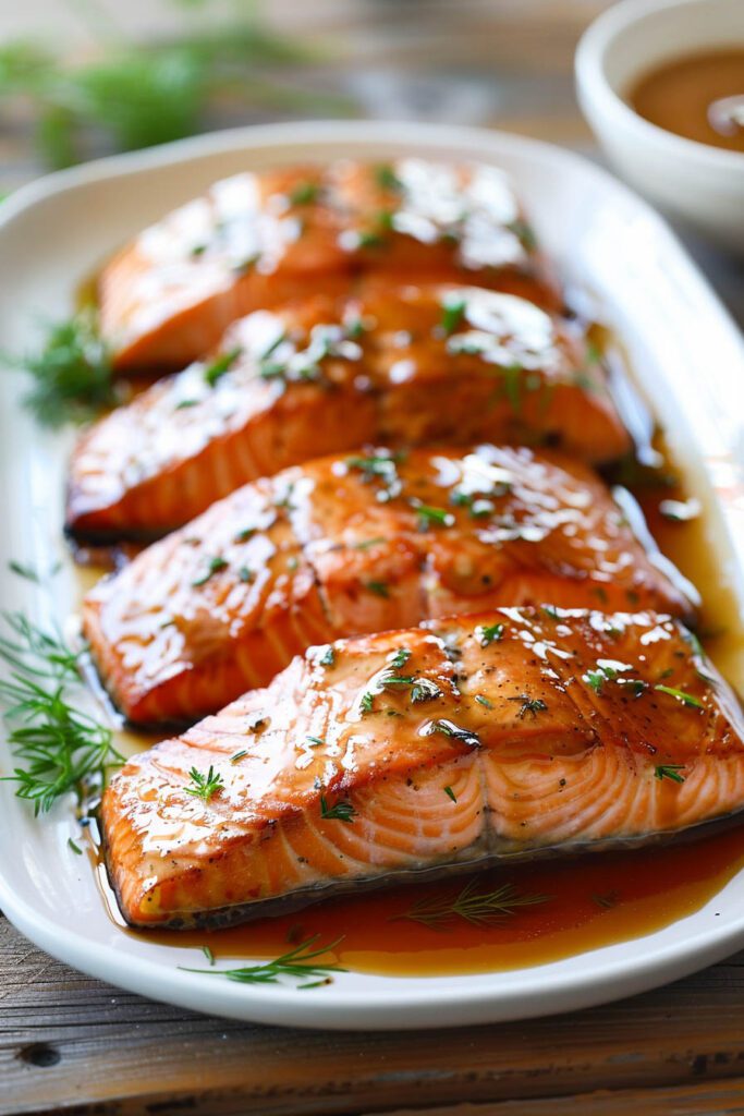 Maple Glazed Salmon - Salmon recipes