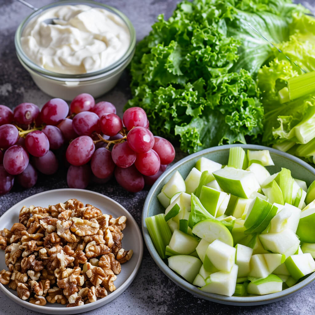 healthy Waldorf salad recipe