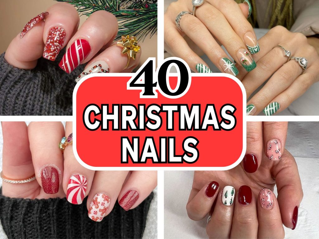 40 Christmas Nails That Will Make Your Holidays Shine