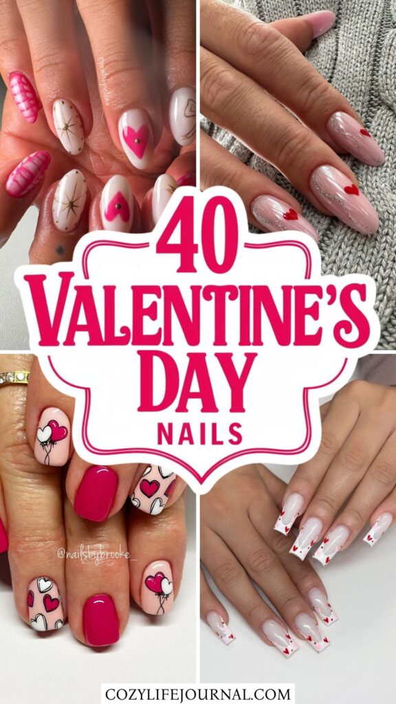 Valentine's Day Nails